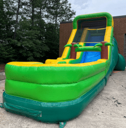 18' Palm Tree Single Lane Water Slide