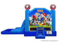 Sonic the Hedgehog Bounce and Slide Combo